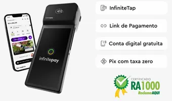 Maquininha InfinitePay Smart